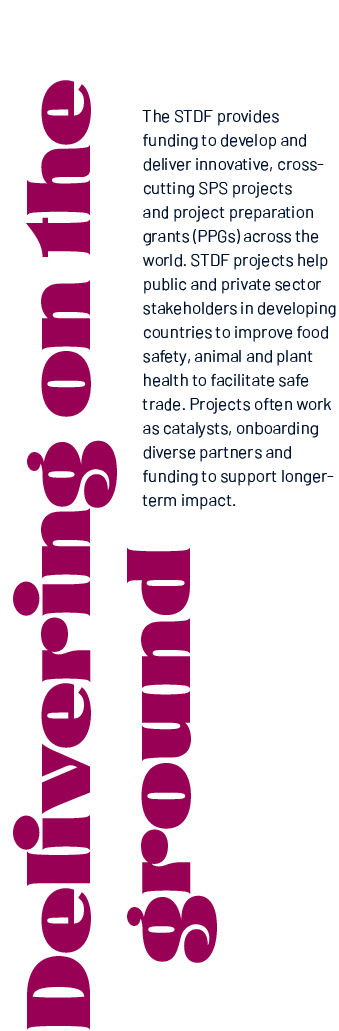 The STDF provides funding to develop and deliver innovative, cross-cutting SPS projects and project preparation grant...