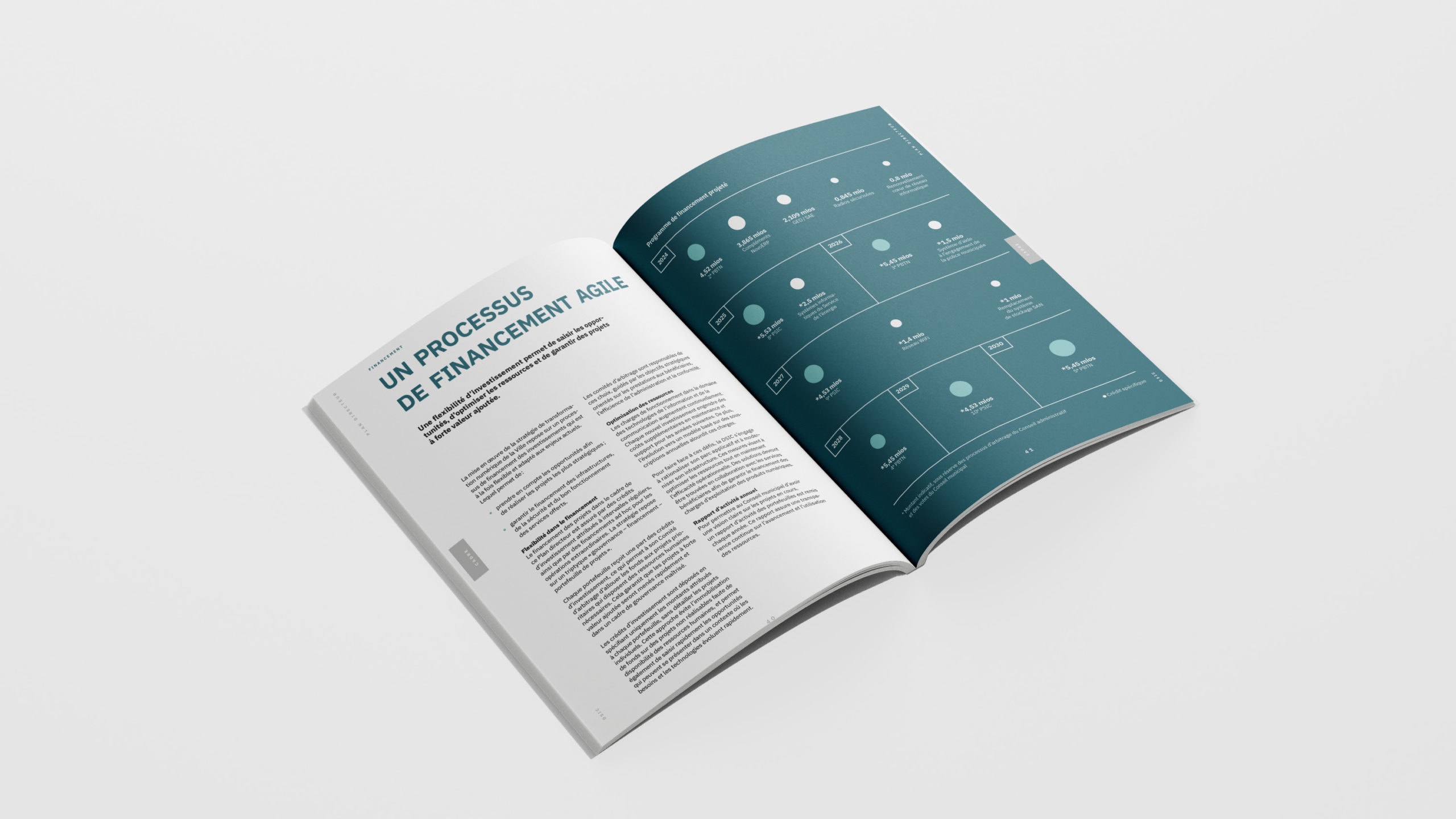 Intérieur de la brochure DSIC 2025-2030